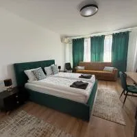 Chic Apartments SRL- Etaj 2-City Center - Free Wifi AC, hotel u gradu 'Carei'