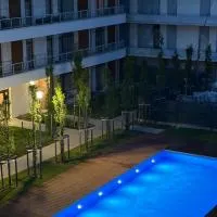 TuWypoczywam - Apartament 62 1C Sianożęty z klimatyzacja i miejscem na dachu, hotel u gradu Sjanozeti