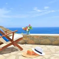 Vasiliki's Sea View Villa Mykonos By SEM, hotel a Kalafatis