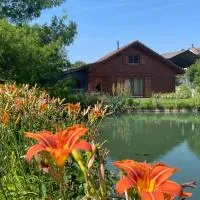 Chalet au bord d'un étang, Hotel in Ueberstrass