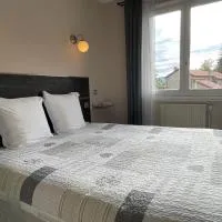 Logis Hotel Au Rendez-vous des Chasseurs, хотел в Noirétable