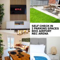 Modern 2 Bed house - HS2, NEC & Birmingham Airport, Hotel in der N&auml;he vom Flughafen Birmingham, Marston Green