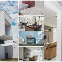 Nazaré Paulista में, होटल Suite Luxo com Piscina Privativa e Jacuzzi