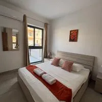 Bright Room - Private External Bathroom, hotel v destinácii Msida