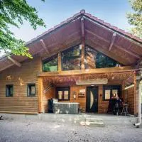 Le Chalet des Buch avec Spa - Terrasse - Parking - Clim - Wifi, ξενοδοχείο σε Sanchey