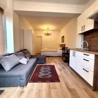 Terrace Studio with Kitchen - KindStay Suites Prague Airport, hotel v destinaci Tuchoměřice