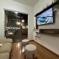 Apartamento Confortável com Área Gourmet，Fazenda Rio Grande的飯店