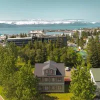 Gamli Skólinn Húsavík, hotell sihtkohas Húsavík