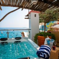 Breathtaking Room in Heart of Positano with Stunning Sea Views, hotell sihtkohas Positano