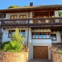 Lambrecht में, होटल Ferienwohnung mit Weitblick