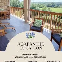 Agapanthe location, hotel v mestu San-Nicolao