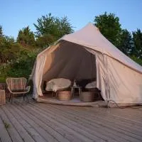 Glamping - Løvøya Oslofjord, hotel em Horten