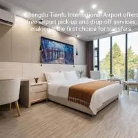 逸园设计师网红酒店 天府机场店, hotel u gradu 'Caochi'