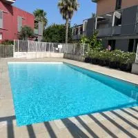 Appartement ds résidence avec piscine Mauguio Carnon, hotell i Mauguio