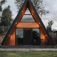 The DREAM A-frame Cabin, ξενοδοχείο σε Arpaşu de Sus