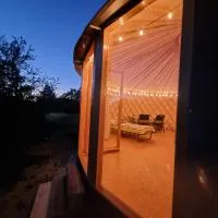 02 JURTA hnědá v jablečném sadu, viešbutis 