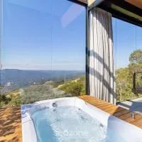 Cabana romântica com vista na serra VST037, hotel em São Paulo dos Pinhais