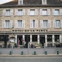LOGIS -Hotel & Restaurant de la Place, hotel i Aunay-sur-Odon