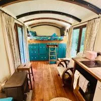 The Railway Carriage - Blue, khách sạn ở Glasbury