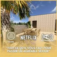 Plages - Piscine - Barbecue - Logement de Vacances en Vendée, hotel em Bouin