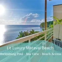 Blue Horizon - Le Luxury Matavai Beach - Piscine - Vue Mer, מלון בArue