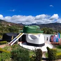 Entre Sombreros, hotel u gradu Vilja de Lejva
