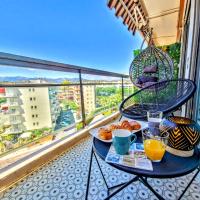 Beachfront - Panoramic View - Balkony - AC &ndash; hotel w Cagnes-sur-Mer