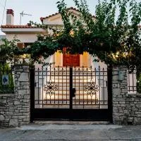 Ostria villa, viešbutis mieste Chóra