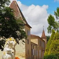 Domaine du Château Larroque、Sainte-Christieのホテル