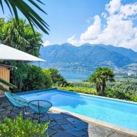 Holiday Home Villetta Felice mit Pool by Interhome, hotel berdekatan Locarno Airport - ZJI, Magadino