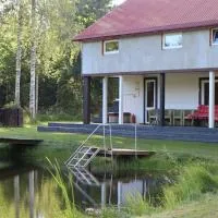 Jaunmežu pirts, hotel i Rūstuži