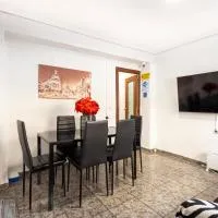 Cómodo apartamento cerca del metro y de la feria Valencia, хотел в Патерна