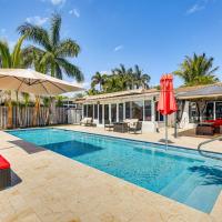 Outdoor Oasis with Private Pool Dania Beach Retreat, hotel cerca de Aeropuerto internacional de Fort Lauderdale Hollywood - FLL, Dania Beach
