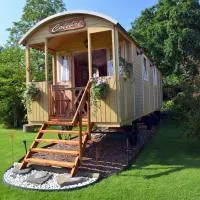 Insolites à Chimay - Les roulottes à Rièzes、シメイのホテル
