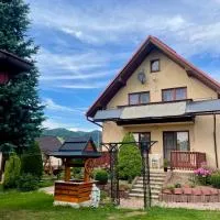 Dom całoroczny w Dębnie Podhalańskim z widokiem na Tatry i Gorce, hôtel à Dębno
