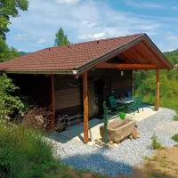 Berghütte mit Privatem Naturschwimmteich โรงแรมในLaimbach am Ostrong