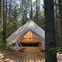 Merevaatega Glämping Kukkas, hotel poblíž Letiště Kardla - KDL, Kukka