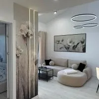 Nowy apartament z dwoma sypialniami i garażem, hotell i Biskupiec