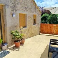 Laxe में, होटल Casa con terraza a 100m de la playa