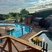 Osada Vikinga, hotel Studzienicében