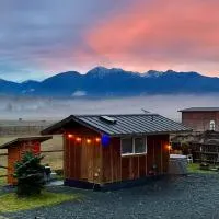 Blue Moon Tiny House Hot Tub Sauna MtnViews, hotell i Port Angeles