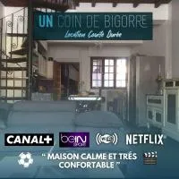 Logements Un Coin de Bigorre - La Tournayaise - Canal plus, Netflix, Bein, Apple TV - Wifi Fibre, hôtel à Tournay