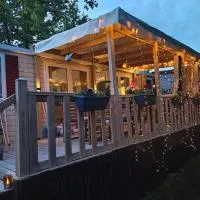 Mobil-home Privé Neretva, hotel en Nibelle