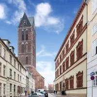 Comfortable Apartment in Wismar Mecklenburg with Fireplace, hotel v destinaci Wismar
