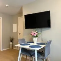 Viesnīca New and bright studio near Kristiansand Zoo and Kjevik airport pilsētā Krisjānsanna