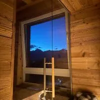 Svit में, होटल Apartmán Orol s výhľadom na Vysoké Tatry a súkromnou saunou
