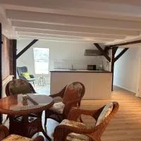 Ferienwohnung Klosterblick Insel Malchow mit eigenen Bootsanleger, hotel en Malchow