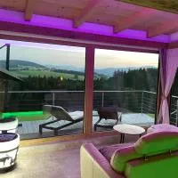 Alm Chalet on Mondsee Mountain, pets welcome!, Hotel in Zell am Moos