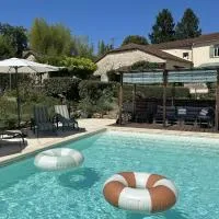 Soturac में, होटल Gite La Terrasse - Private pool
