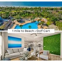 4 Bedroom Sleeps 10 Beach Resort pool, Golf Cart included! Sunsets, hotelli kohteessa Port Saint Joe